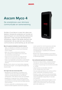 Myco 4 product sheet