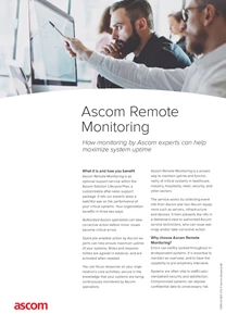 Ascom remote monitoring