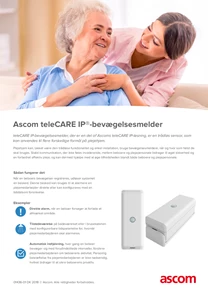 Ascom teleCARE IP bevægelsesmelder