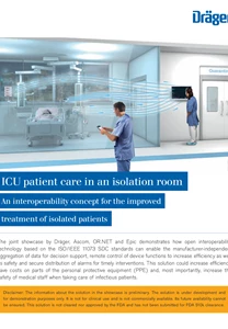 Interoperabiliteit
voor verbeterde
zorg  op de IC