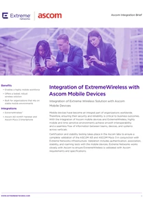 Ascom and Extreme Partner Brief